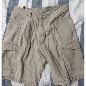 Tommy Bahama‎ Shorts Men's 32 Beige Cargo Shorts Cotton-Tencel Relaxed Casual